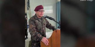 Ministro de la Defensa Nacional en funciones, José Giovani Martínez Milián. Foto La Hora: Captura.