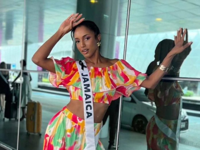 La actual Miss Jamaica Universe 2025, Gabrielle Henry, emitió su primer pronunciamiento público luego de la caída que sufrió.