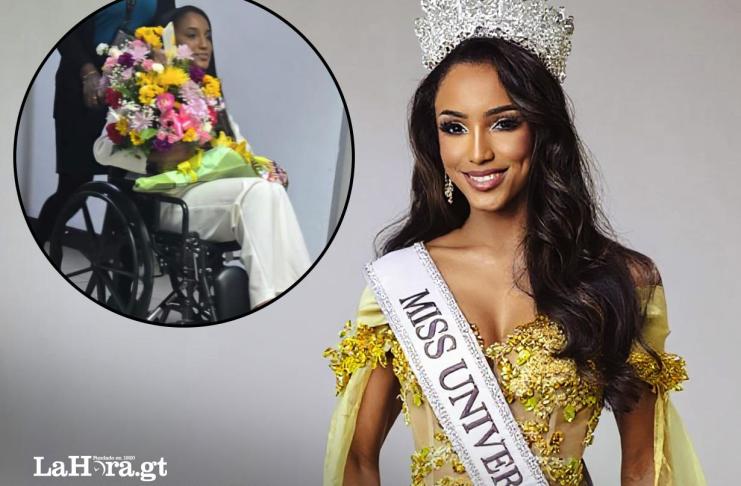 Miss Jamaica, Gabrielle Henry, regresó a su país tras permanecer varios días bajo observación médica, luego de sufrir una aparatosa caída durante una de las pasarelas del certamen de Miss Universo Foto: La Hora/ @DamionMitch/ @SVElClarin