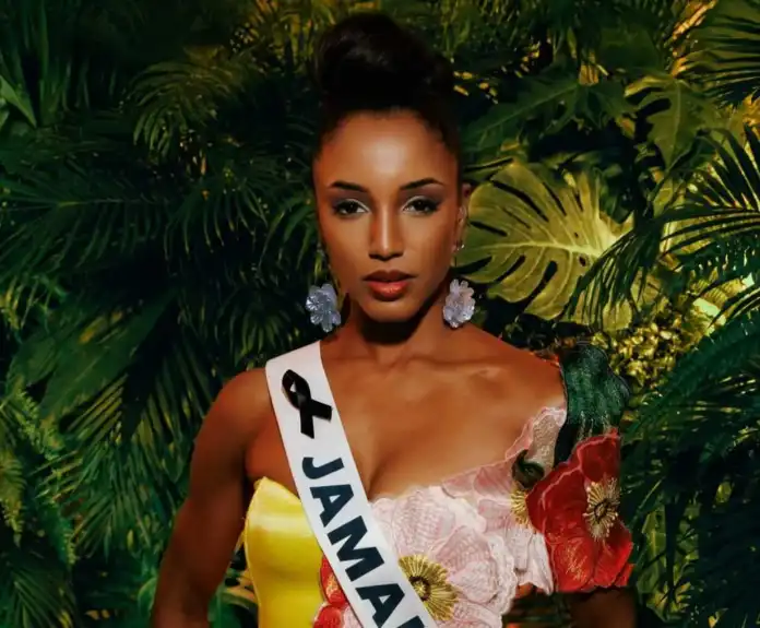 Miss Jamaica De acuerdo con el comunicado del pasado lunes 8 de diciembre, la miss resultó con lesiones neurológicas y físicas de consideración.