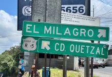 Trabajos de drenajes por paso a desnivel en Cuchilla El Milagro prevén finalizar este viernes Construcción del paso a desnivel en la Cuchilla El Milagro–Ciudad Quetzal. Foto La Hora: Yesica Peña.