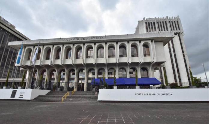 OJ La Corte Suprema de Justicia pospuso la elección de presidente del Organismo Judicial para 2026 al no alcanzar consensos este año. Foto La Hora: Daniel Ramírez