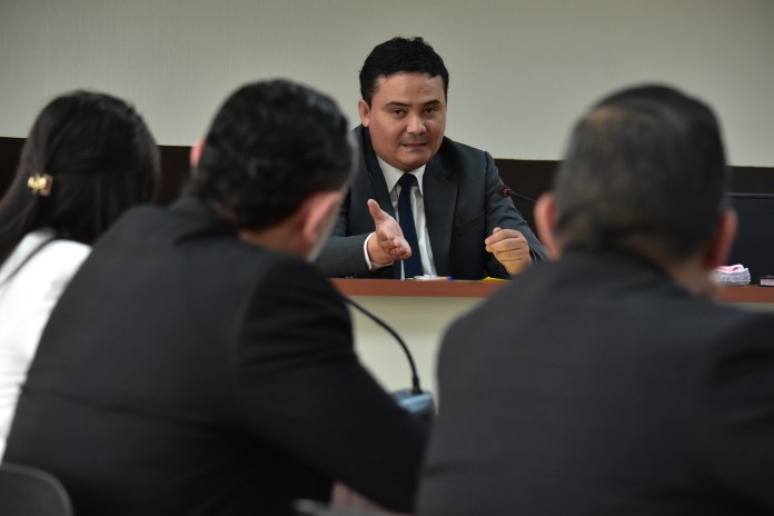 Orellana Fredy Juez Fredy Orellana es el juez más sancionado de Guatemala por 42 países del mundo. Foto La Hora: Archivo.