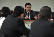 Fredy Orellana es el juez más sancionado de Guatemala por 42 países del mundo. Foto La Hora: Archivo.