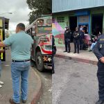 PNC mantiene operativos de seguridad a buses extraurbanos por afluencia de personas y viajes de fin de año.