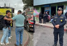 PNC mantiene operativos de seguridad a buses extraurbanos por afluencia de personas y viajes de fin de año.