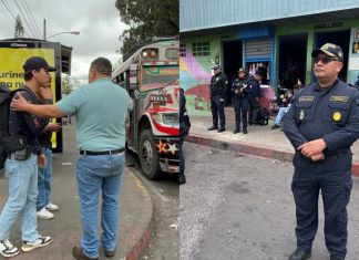 PNC mantiene operativos de seguridad a buses extraurbanos por afluencia de personas y viajes de fin de año.