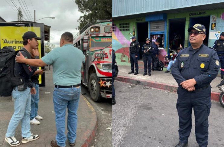 PNC mantiene operativos de seguridad a buses extraurbanos por afluencia de personas y viajes de fin de año.