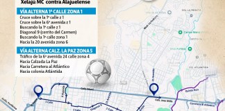 Estadio Cementos Progreso y alrededor por partido Xelajú MC. Foto La Hora: Emetra