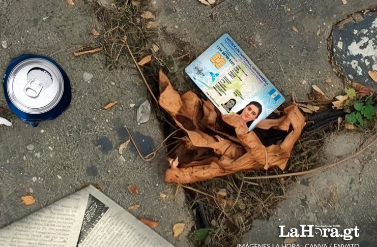 Representación de pérdida de DPI. Arte La Hora: Alejandro Ramírez