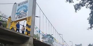 Puente construido por comunitarios en Baja Verapaz no puede ser intervenido por CIV al ser ruta municipal.