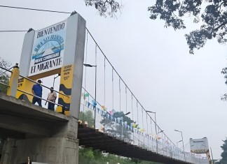 Puente construido por comunitarios en Baja Verapaz no puede ser intervenido por CIV al ser ruta municipal.