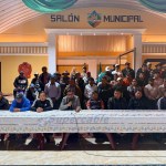 Rechazo del Pueblo de Nahualá a las medidas de la Presidencia. Foto La Hora: Supercable Nahualá