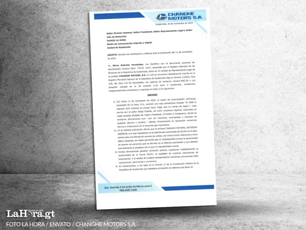 Refutación de Changhe Motors