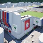 Presentación oficial del diseño de remodelación del estadio Mario Camposeco. Foto La Hora: Xelajú MC