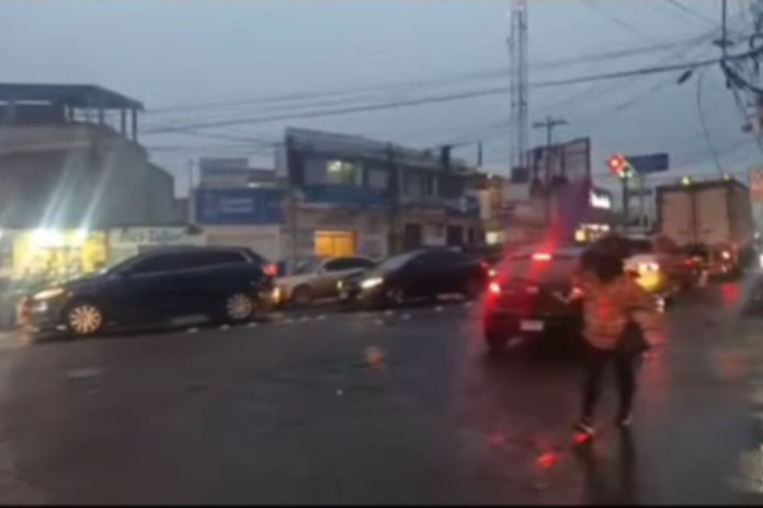 Repentinas lluvias registradas en Boca del Monte. Foto La Hora: PMT Villa Canales