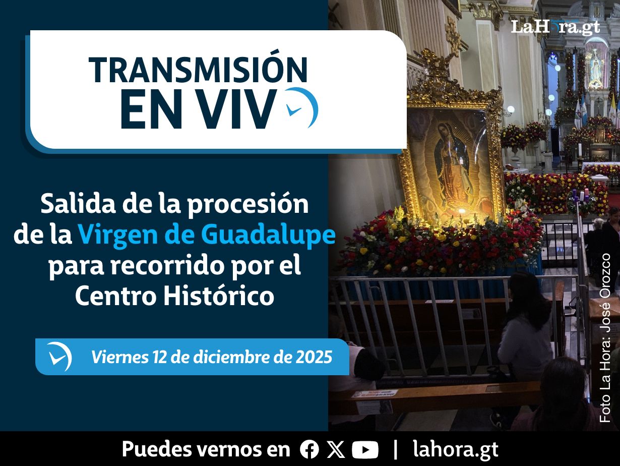 En vivo: Salida de la procesión de la Virgen de Guadalupe para recorrido por el Centro Histórico