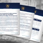 Gobiernos anuncia los nuevos salarios para los diefrenetes sectores del país. Arte La Hora: Alejandro Ramírez.