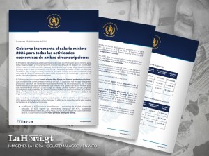 Arévalo incrementa los salarios mínimos para todos los sectores en 2026