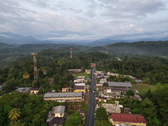 Rehabilitación y Ampliación vial de cinco tramos carreteros en San Marcos. Foto La Hora: CIV