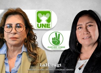 La pugna entre la UNE y el Partido Verde Guatemalteco continúa.
