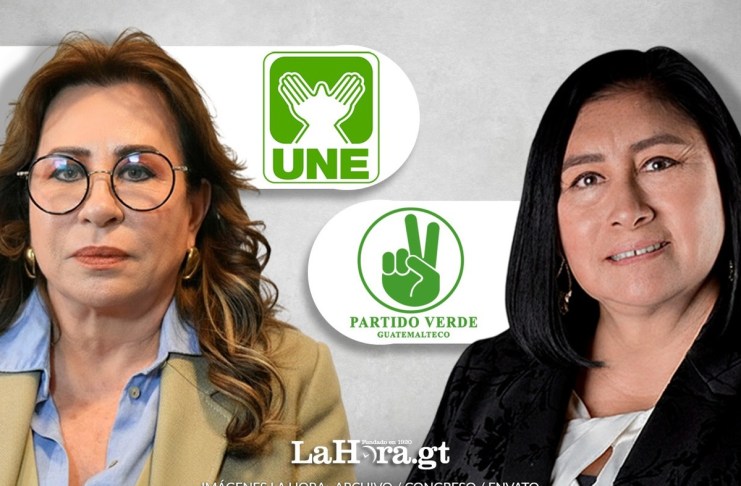 La pugna entre la UNE y el Partido Verde Guatemalteco continúa.