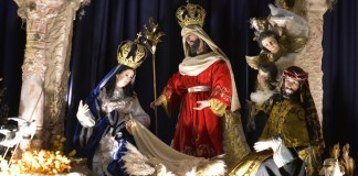 Nacimiento de la Iglesia de Santo Domingo Foto: José Orozco