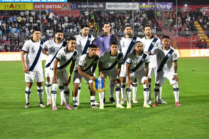 Seleccion Guatemala El equipo guatemalteco complicó el juego a Panamá en la fase de clasificación al Mundial el 13 de noviembre. Foto La Hora: Daniel Ramírez