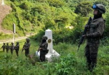 Imagen ilustrativa sobre despliegue de soldados guatemaltecos. Foto La Hora: Mindef.