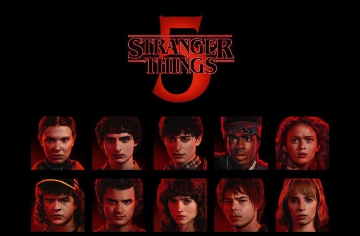 El último episodio de la quinta temporada de Stranger Things marcará el final de una de las series más exitosas de la historia.
