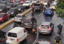 Policía MT alerta sobre tránsito complicado a partir del trébol de Vista Hermosa afectado a zonas aledañas Archivo de tránsito complicado. Foto La Hora: Jose Orozco