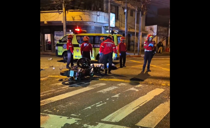 accidente imagen Zona 10