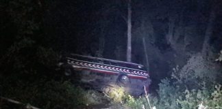 El Ministerio Público asegura que el piloto que conducía el bus accidentado el pasado viernes en Totonicapan manejaba bajo efecto de droga. Foto La Hora: Asonbomd