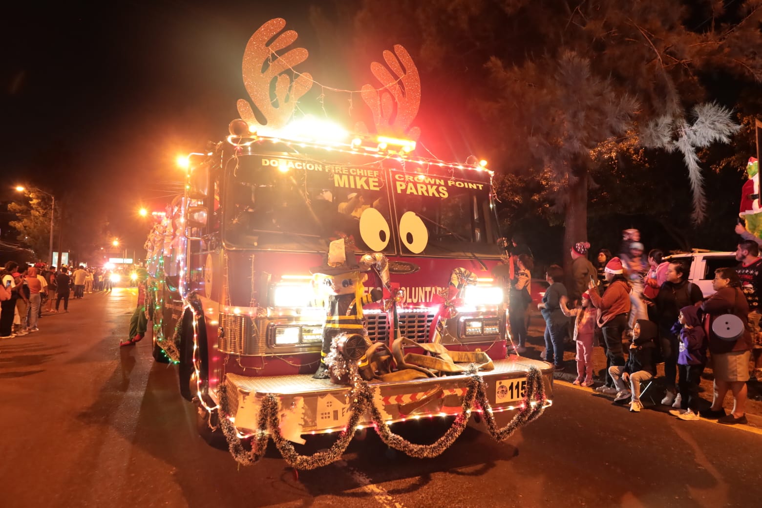 Foto La Hora: Bomberos Voluntarios.