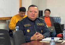 PNC incrementa presencia policial en Escuintla tras ataque e incautación de últimos días El director de la PNC, David Boteo, responde por los operativos en Escuintla debido a la incautación de droga y ataque al alcalde de Masagua. Foto: La Hora