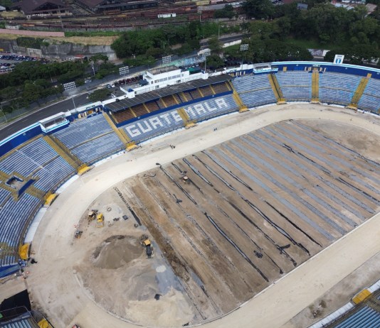 Así explican el PNUD y la CDAG los avances y el estado actual de la renovación del estadio Doroteo Estadio Doroteo Guamuch Flores