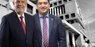 Melvin Portillo, reconoció que el círculo cercano de Consuelo Porras y Estuardo Gálvez, buscan incidir en las elecciones. Diseño La Hora: Pedro Altán