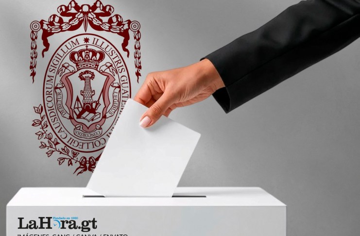 El Colegio de Abogados y Notarios de Guatemala mantiene en pie la convocatoria para elecciones de magistrados de la CC. Arte La Hora: Alejandro Ramírez