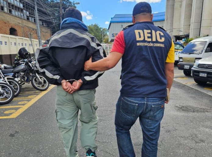 Hombre es capturado en zona 2 por venta de fauna silvestre en redes sociales. Foto: Ministerio Público