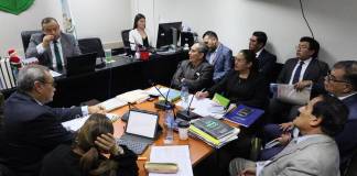 El Juzgado Segundo Penal ligó a proceso a 7 personas señaladas de estar vinculadas a actos de estafa y desfalco en el banco CHN. Foto La Hora: Daniel Ramírez