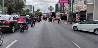 Autoridades realizaron un cierre parcial en calzada Roosevelt