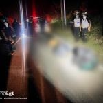 Los Bomberos Voluntarios vuelven a localizar cuerpos en la ruta al Atlántico. Foto: La Hora / Bomberos Voluntarios