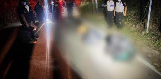 Los Bomberos Voluntarios vuelven a localizar cuerpos en la ruta al Atlántico. Foto: La Hora / Bomberos Voluntarios