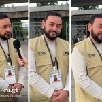 Jimmy Morales es visto como observador de mesas electorales en Honduras.