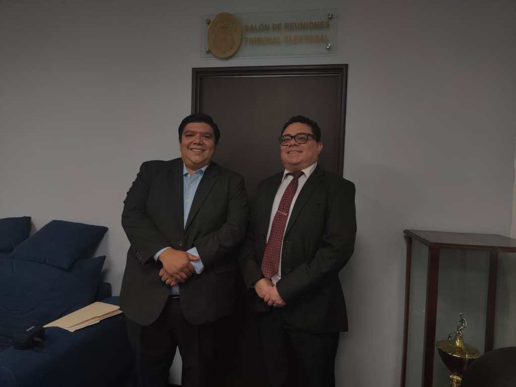 César Fernando Díaz García, y Ángel Antonio Rodríguez de León. Foto La Hora: Engelberth Blanco