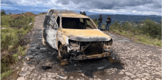 En 2022, "El Comité" habría atacado un vehículo blindado, donde incineraron a sus ocupantes. Foto La Hora: Archivo
