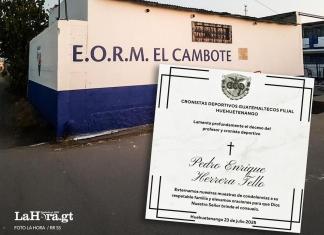 El MP investiga la muerte del profesor Pedro Enrique Herrera Tello, tras un ataque con arma blanca que habría sido perpetrado por una alumna. Arte: La Hora/Francisco Roberto Altán