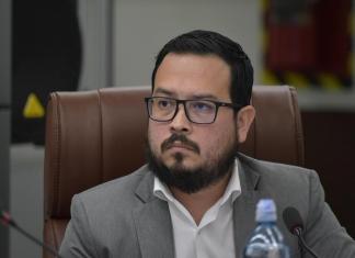 Julio Hernández, de Estadísticas Laborales del Ministerio de Trabajo, comparte datos del sector informal en el país. Foto: La Hora / José Orozco