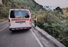 Bomberos localizan a tres personas fallecidas en Santa Lucía Los Ocotes zona 25 Al inicio, los Bomberos Voluntarios indicaron que en el km. 14 ruta a San Lucía Los Ocotes habían ubicado a una persona fallecida, momentos después ubicaron a dos más. Foto La Hora: BV