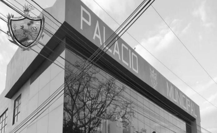 municipalidad de Masagua El concejo municipal de Masagua declaró luto de 40 días tras la muerte del alcalde Nelson Marroquín. Foto La Hora: captura de pantalla.